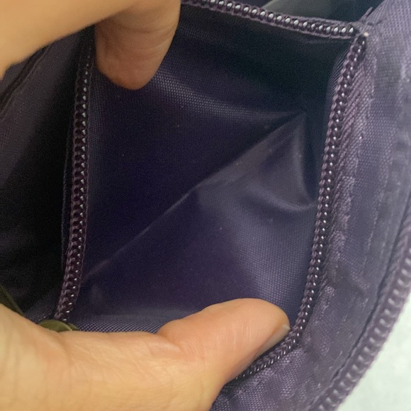 Purple faux leather wristlet wallet - Picture 17 of 17